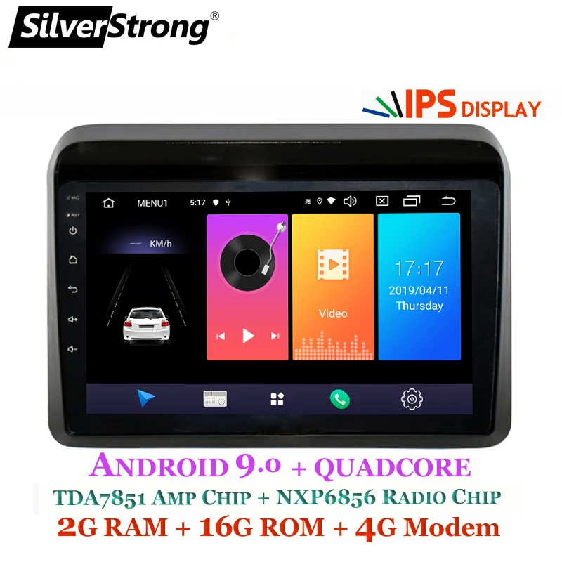 Discount SilverStrong IPS Android9.0 Car Audio For Suzuki Ertiga Android Maruti Ertiga 2018+ Car GPS Audio Headunit GPS DSP IPS Panel 0