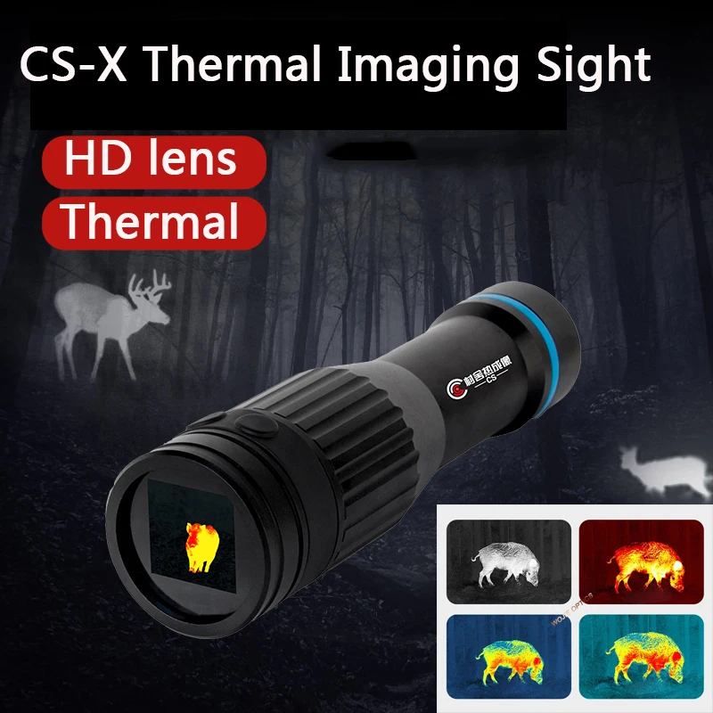 US $599.00 CSX Thermal Imager For Hunting The Night Vision Riflescope Thermal Imager Hunting Thermal Scope