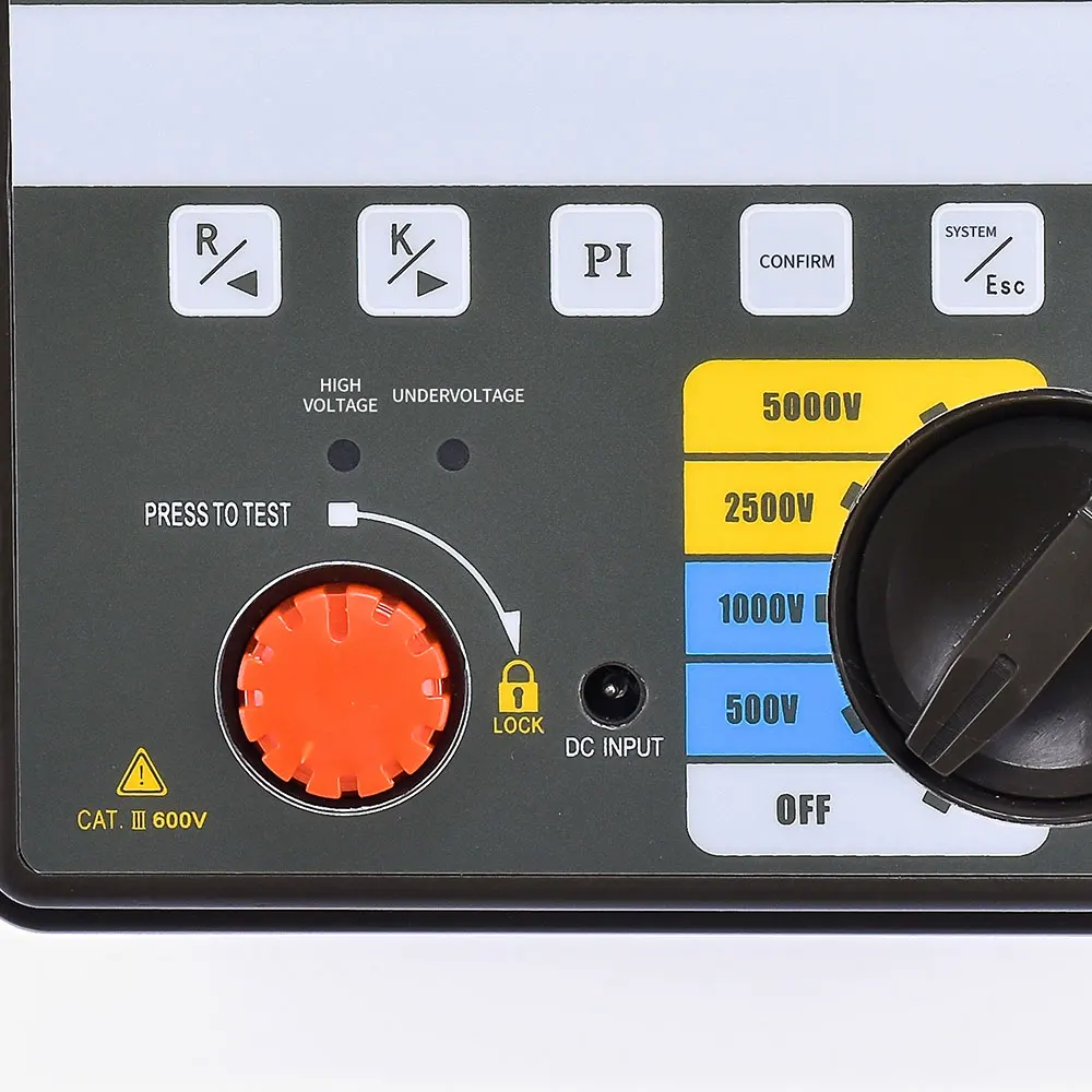 BC2010 Intelligent Double Display Digital Megohmmeter Ppointer Megohmmeter Insulation Meter