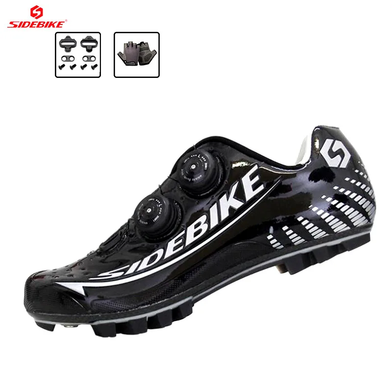 Sidebike Mountain Bike Shoes Men Ultralight Breathable Cleat Spd