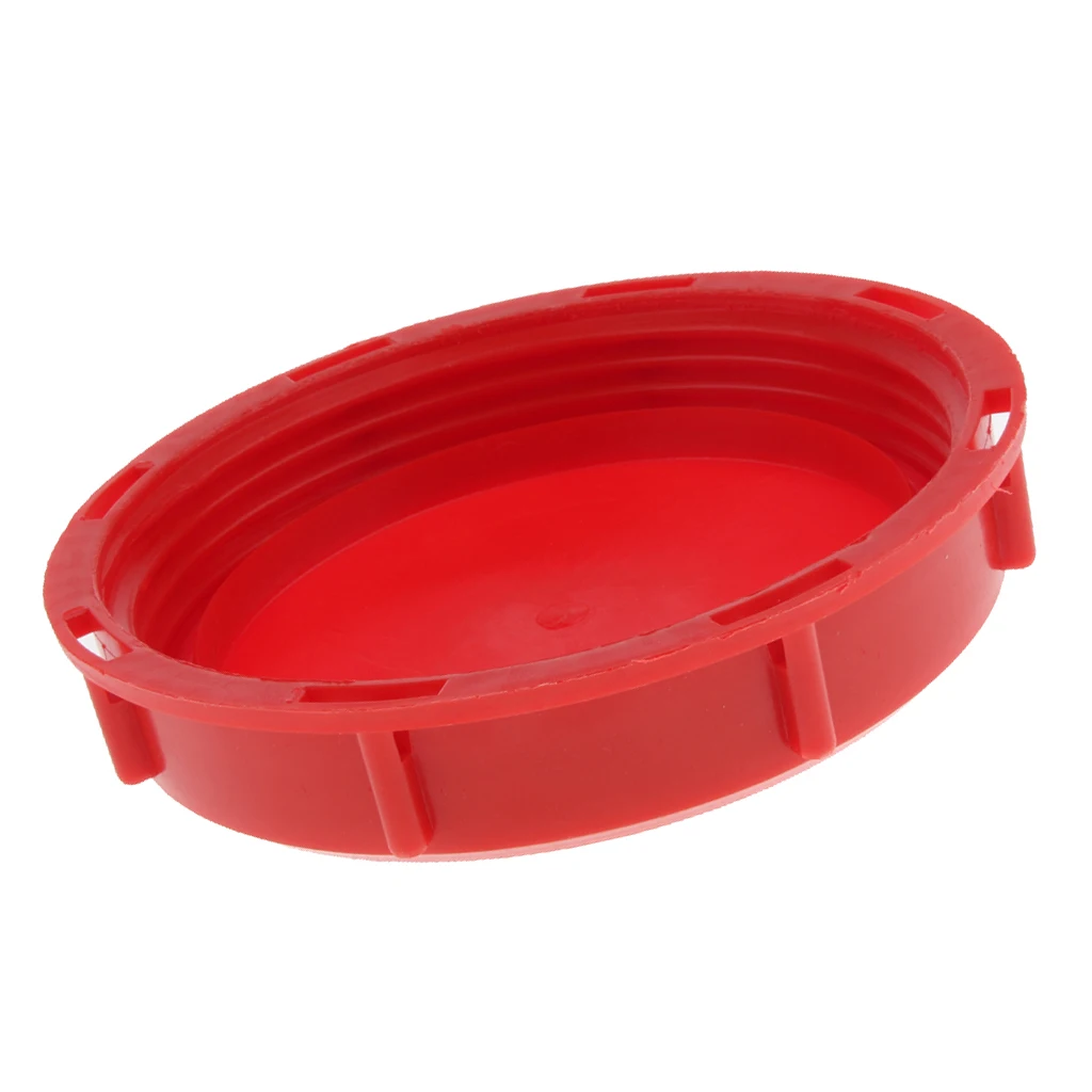 IBC Tank Lid,IBC Tote Fitting Cover Cap for Water Liquid Storage,Plastic Red
