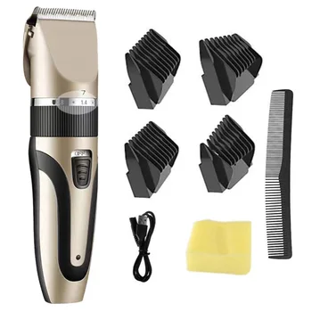 

2020 Multi Functional Hair Clipper Hair Trimmer Electric Beard Trimmer Brush Rechargeable Hair Trimmer Cutter Kit