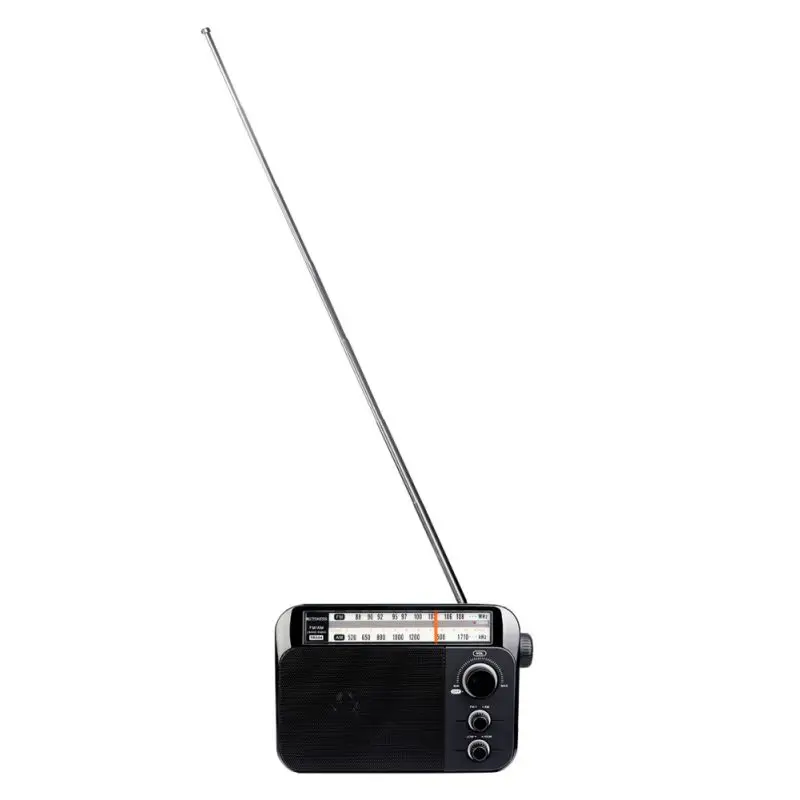 

Outdoor 3.5mm Loud Speaker Radios With Antenna Mini FM/AM Personal Pocket Radio