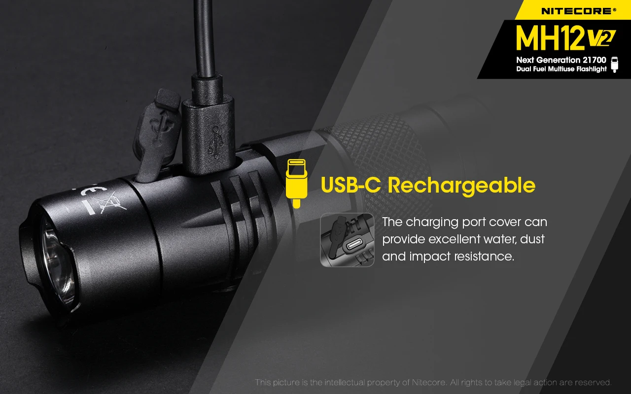 Led com 5000 Nitecore Lanterna Tática Recarregável 1200 Lumens Luz Dura Utiliza um Cree Xp-l2 v6 Mah Bateria Mh12v2 4 Cheap Lanternas