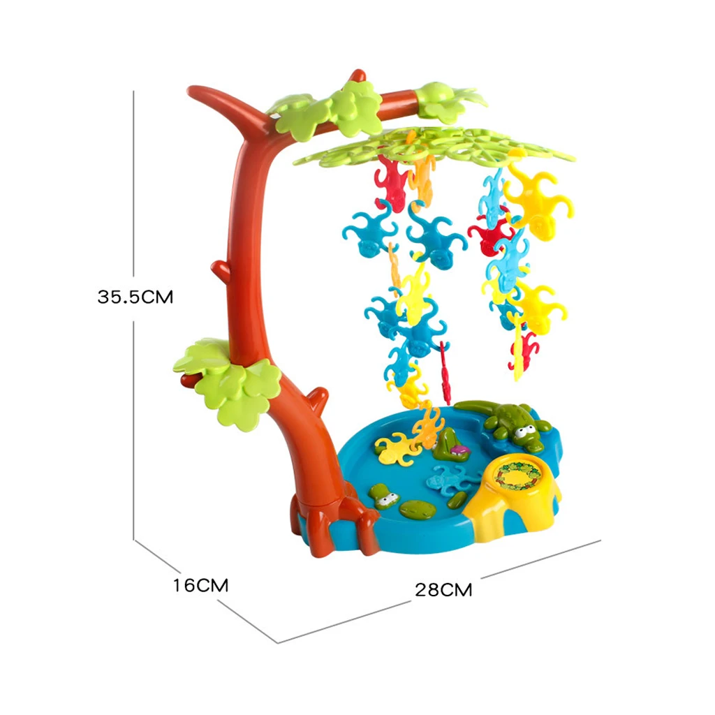 

New Family Fun Toys - Monkey Balancing Board Game with Monkeys Hanging in a Tree