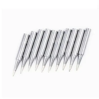 

Silver Solder Iron Tips Copper 10PCS 900M-T-B-0.8D Conical Replacement