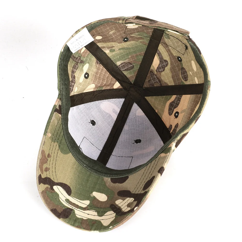 17 Colors Camo Men's gorras Baseball Cap Male Bone Masculino Dad Hat Trucker New Tactical Men's Cap Camouflage Snapback Hat 2022