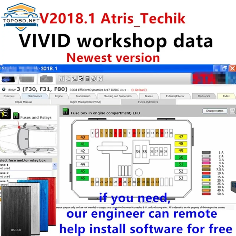 Горячее предложение 2021 Atris-Technik ( Vivid 2018) лучшая мастерская автомобильное