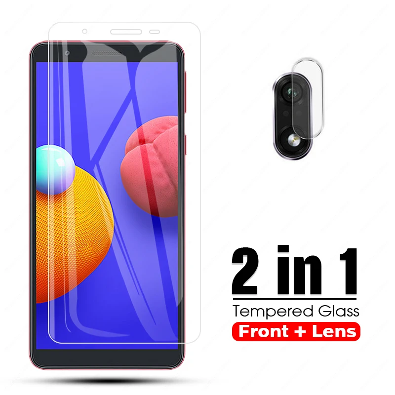 HD взрывозащищенное Закаленное стекло для Samsung A01 Core a01 core a 01 A Защита экрана