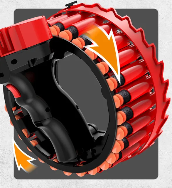Bracelet Soft Bullet Electric Burst Large Capacity Shooting Toy Children Outdoor Toy Sports Toy 4