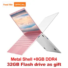 All Metal 14.1 inch Intel 8G RAM DDR4 Intel N4100 128G 256G SSD Laptop Backlit Keyboard for Office Movie with 32GB Flash Drive