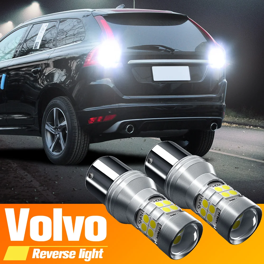 Светодиодная лампа задсветильник хода P21W 7506 BA15S Canbus для Volvo C30 C70 S40 S60 S70 S80 V40 V50 V60 V70