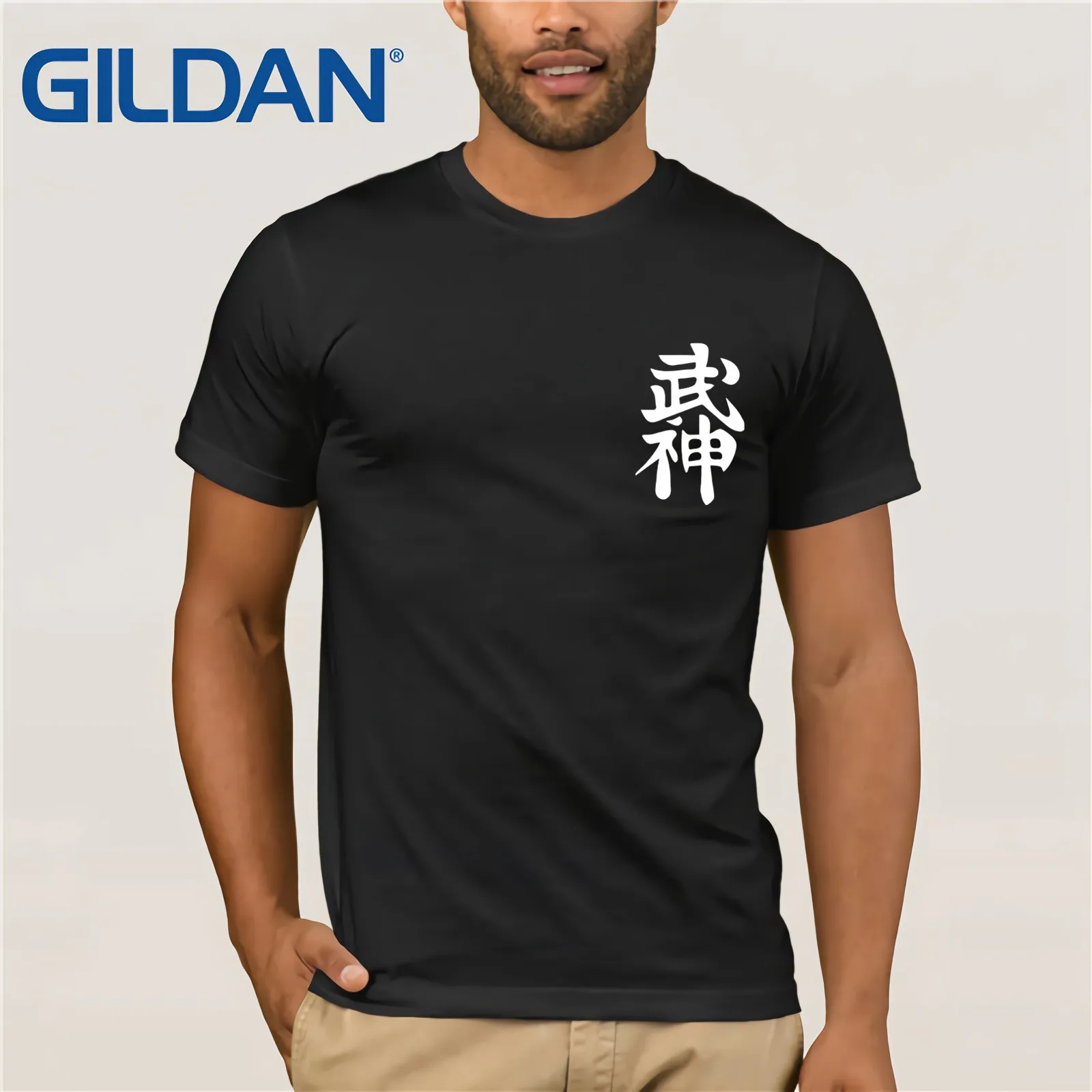 Новинка 2019 года Лидер продаж Ninjutsu Bujinkan Taijutsu Dojo Kanji Черная Летняя мужская футболка