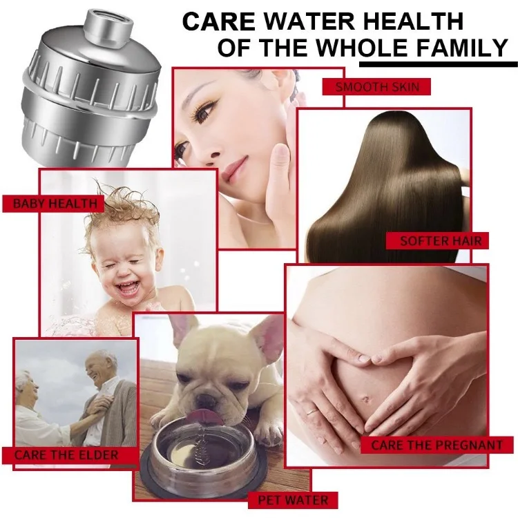 10 level filter bathroom shower filter bath water filter purifier water treatment health softener chlorine removal