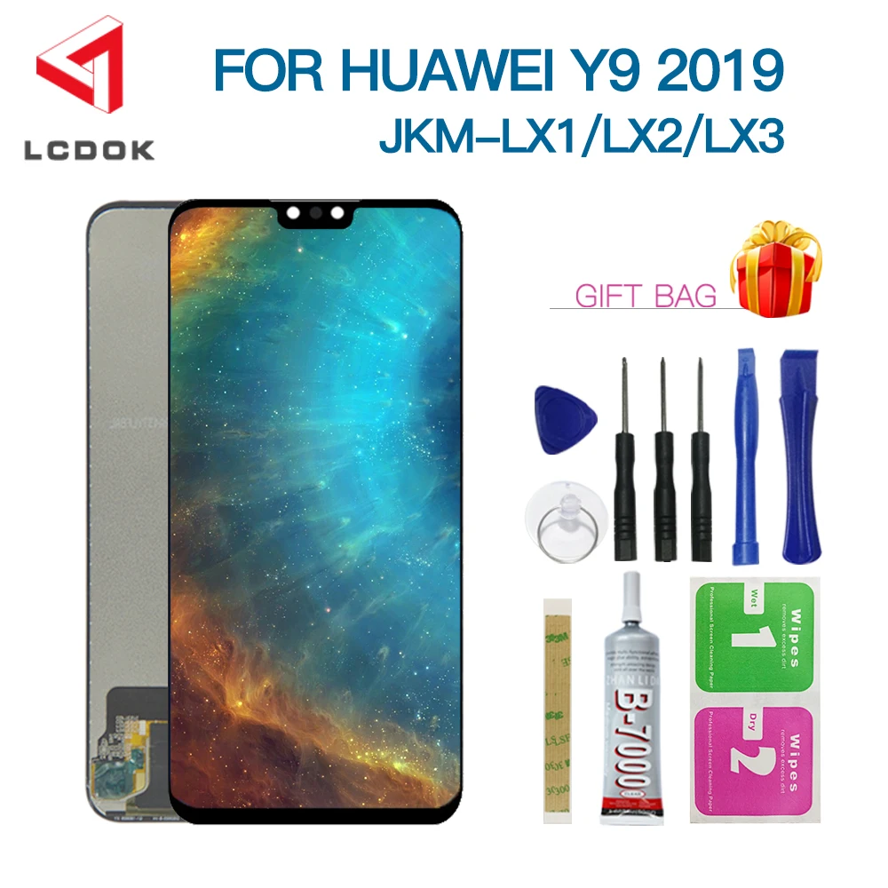

LCD For Huawei Y9 2019 Enjoy 9 Plus JKM-LX1 LX2 LX3 LCD Display Touch Screen Digitizer Assembly Panel Parts LCD With Frame