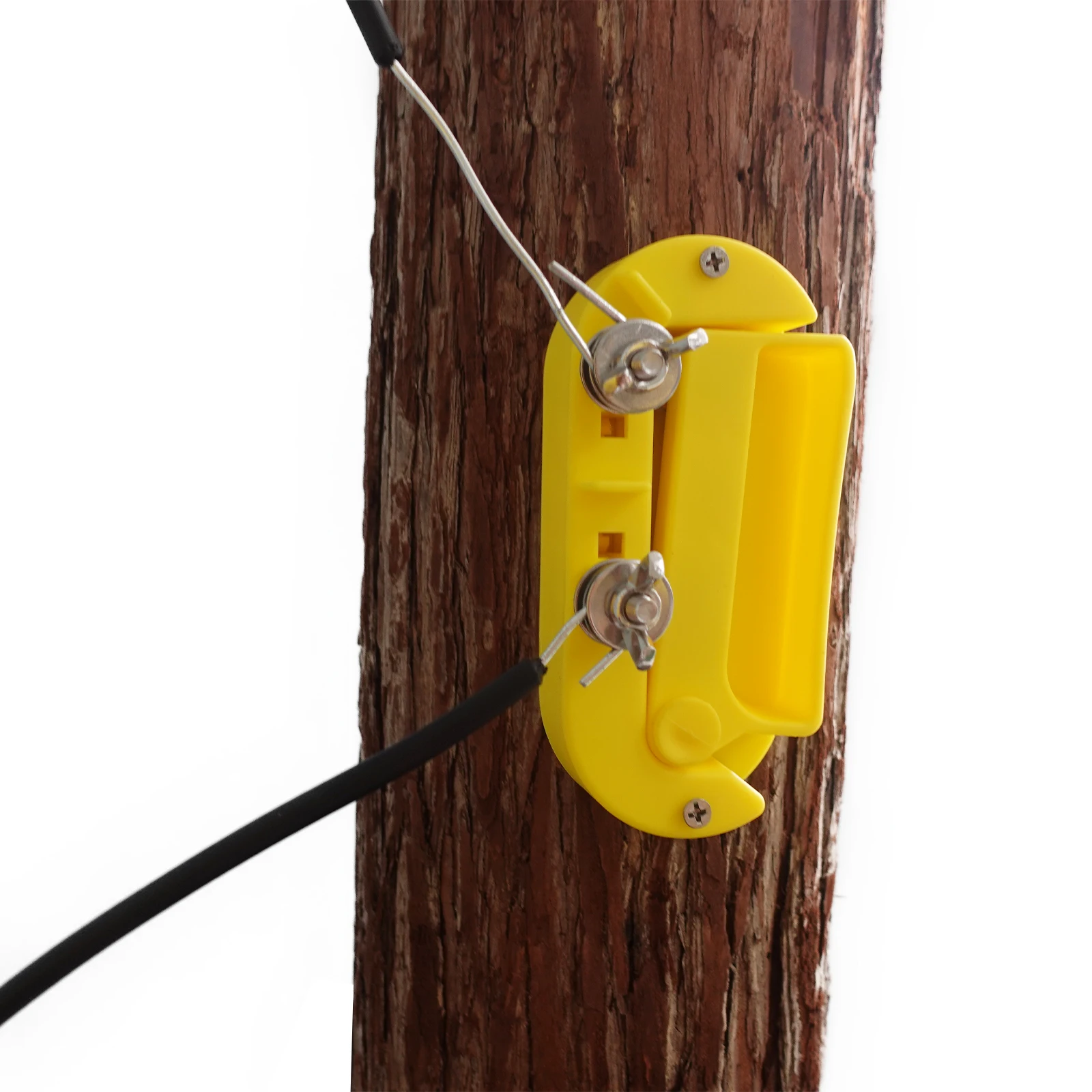 Cut off switch Electric fence switch of plastic Single Pole-yellow