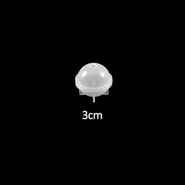 Crystal Round Ball Silicone Molds 3D Ball Pendant Crafts Epoxy Resin Mould For Diy Jewelry Making Findings Tools Supplies