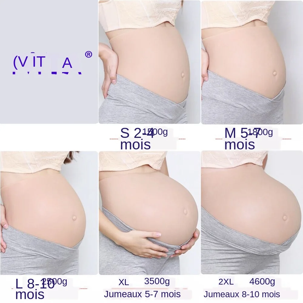 1500g 2 10 Mois Silicone Fausse Grossesse Nouveau Style Peau Artificielle Faux Silicone Gelee Ventre Bebe Bosse Poupee Enceinte Ventre Marron 2 4month Vetements Grossesse Et Maternite Femme Zwembaddebeemd Nl