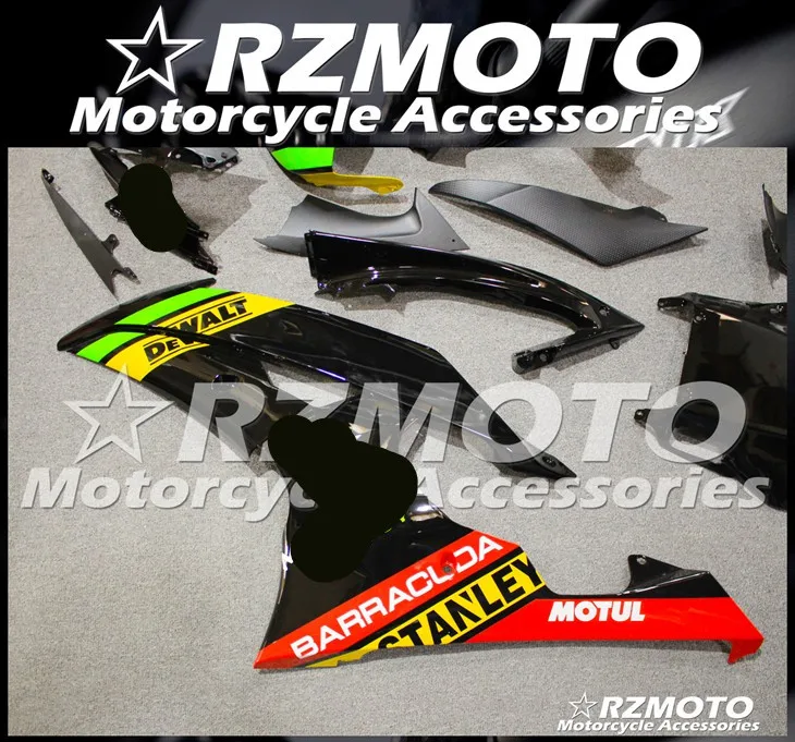 ABS мотоцикл обтекатель комплект для YAMAHA YZF R6 2008- год кузов литьевая форма Магазин № 1824