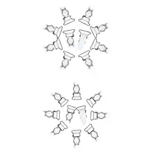 20 шт. женские ног женские туфли со шнуровкой на высоком чулки с подтяжками клипсы для ношения на поясе 20 мм+ 26 мм
