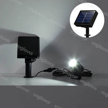 

Vogliovoi Solar Garden Lights Single One Heads 3000 6500K Floodlight Outdoor IP65 ABS For Courtyard Garden Lawn Landscape