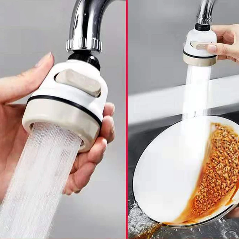 

1pc Adjustable Saving Water Tap Pressurization Shower Head For Kitchen Bathroom Splash Filter Portable Durable Faucet Booster 3