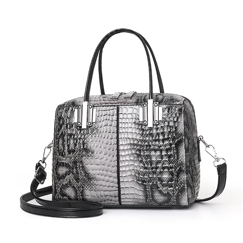 Stone Pattern Bags for Women 2020 Large Capacity Ladies Hand Designer Serpentine Crossbody Sac Femme | Багаж и сумки