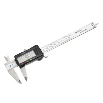 

uxcell Vernier Caliper 150mm Stainless Steel Measuring Tool for Precision Measurements for Carver Carpenter and Fitter