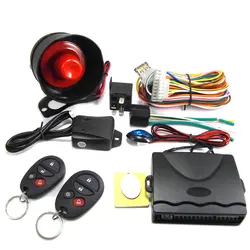 CHADWICK sistema de alarma unidireccional para coche, dispositivo con sirena para vehículo de 12V CC, con sistema de cerradura de puerta Central, 802B 8199