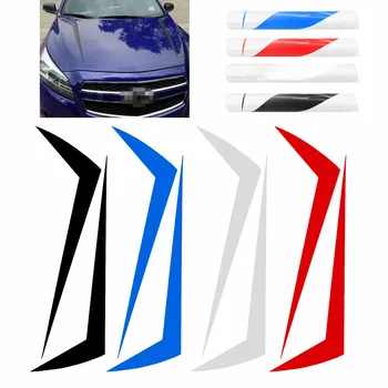 

Universal A Pair Waterproof Car Racing Spikes Spears Stripe Hood Decals Sticker Vinyl Decor Stickers Red/Black/Whie/Blue