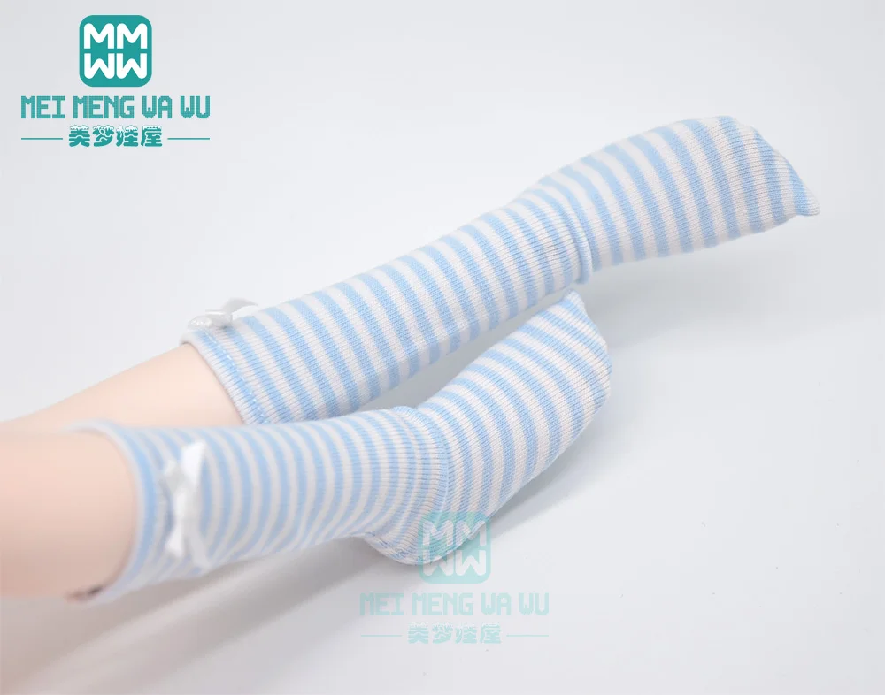 Аксессуары для куклы 1/6 1/4 1/3 BJD YOSD MYOU SD13 MSD SD14 носки средней длины в полоску кукол