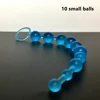 2021 New Soft Rubber Anal Plug Beads Long Orgasm Vagina Clit Pull Ring Ball Butt Toys Stimulator Sex Toys For Adults Women 1