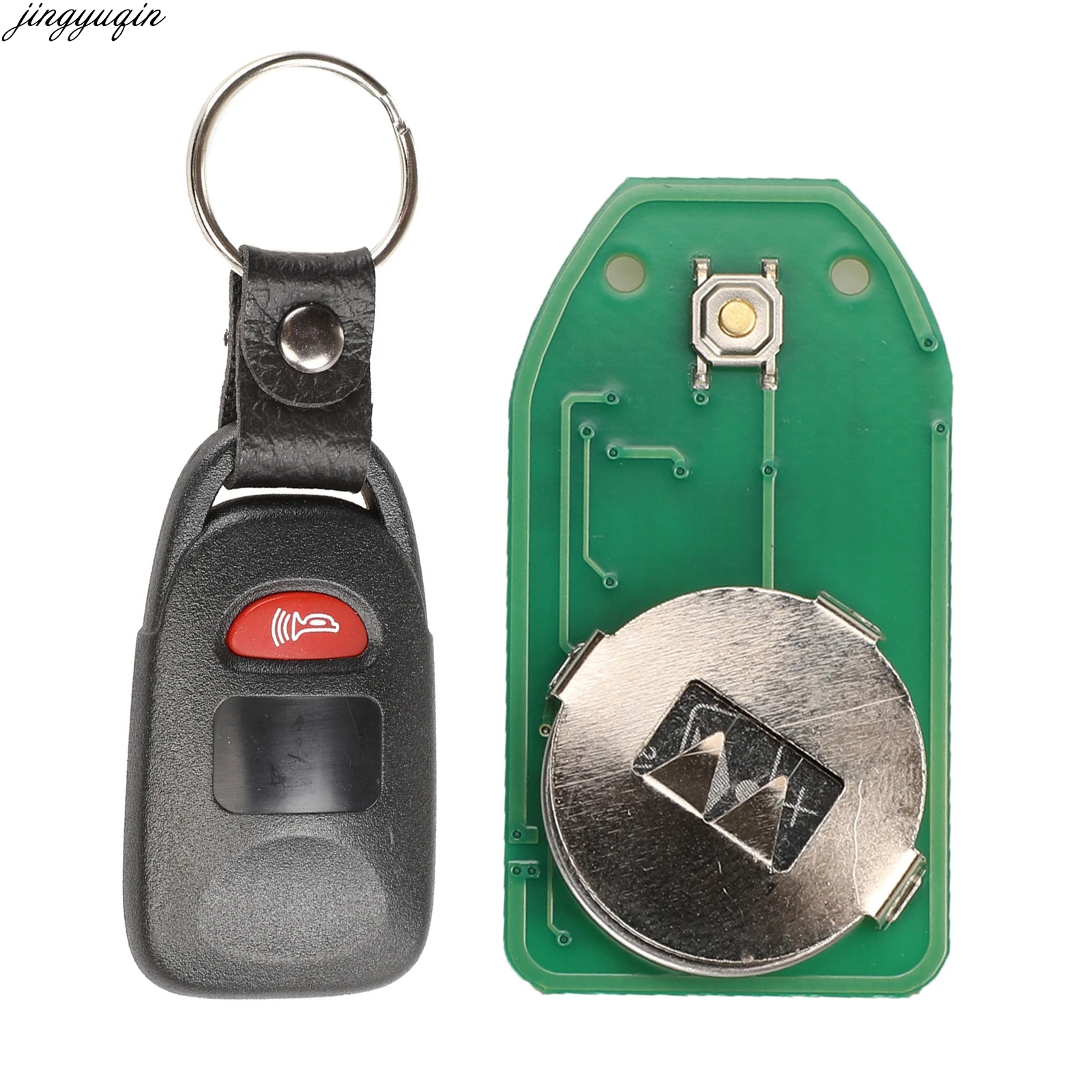 jingyuqin 2 Button + Panic Remote Keyless Car Keys 315MHZ For Hyundai Tucson Santa Fe Elantra 2005 2006 2007 2008 2009 2010 2011 |