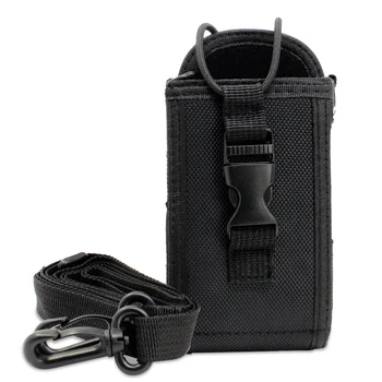 

3in1 Multi-Function Universal Pouch Bag Holster Case for GPS PMR446 Kenwood ICOM Two Way Radio Transceiver Walkie Talkie