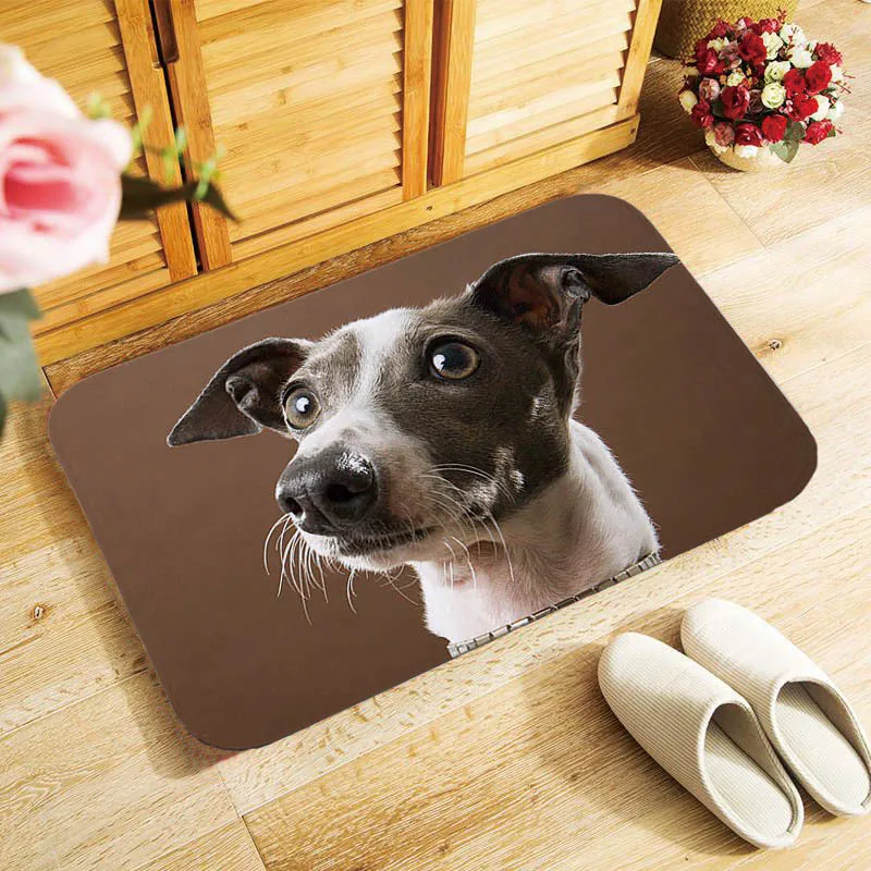 Greyhound Ears Dogs Non-slip Doormat Kitchen Mat Saluki Hallway Carpet Entrance  Door Rug Indoor Decor - AliExpress