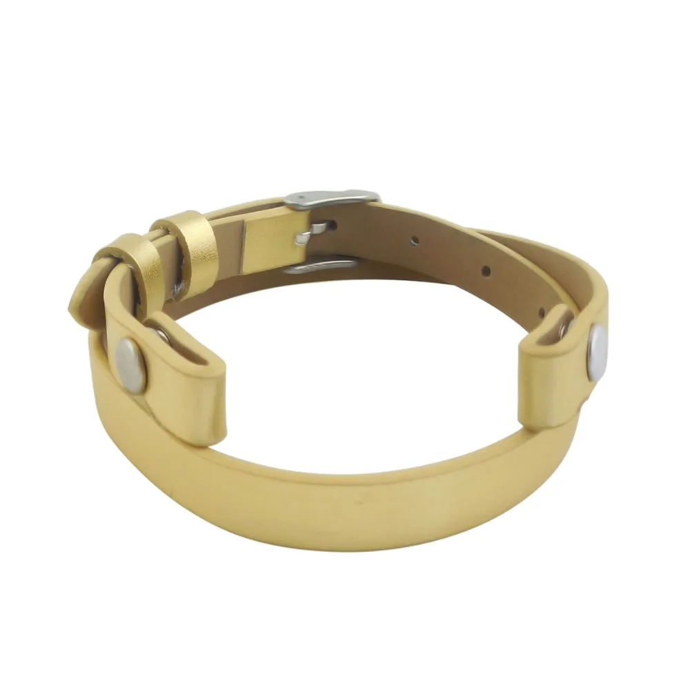 ZP-BS065-1 Diffuser Leather Locket Bracelet