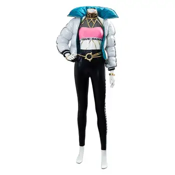 

CosDaddy Qiyana Cosplay Costume True Damage Group Hippop Costume Women Outfit Full Set