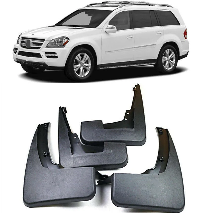 Брызговики для 2007-2012 Mercedes Benz GL X164 350 450 2008 2009 2010 2011 защита кузова | Автомобили и