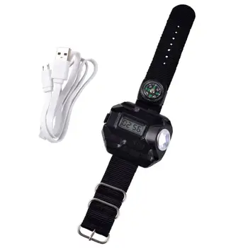 

Watch Flash Light Led watch Flashlight LED Wristlight Rechargeable Lamps Lantern Waterproof Wrist Lighting Torch Outdoor