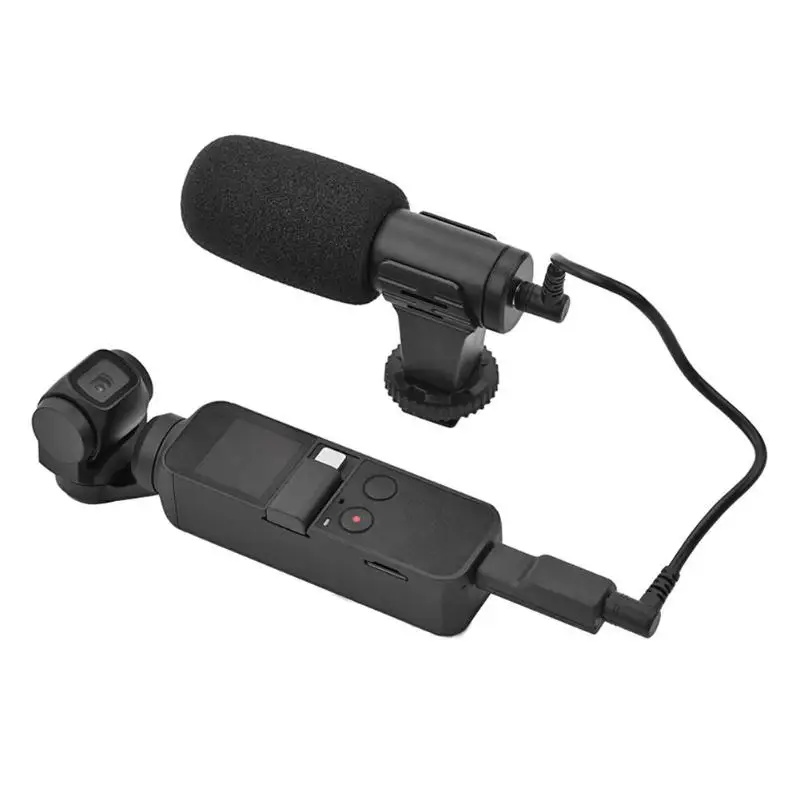 3,5 мм микрофон w/3,5 мм Высокочувствительный кабель для DJI Osmo Pocket