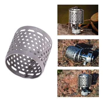 

Metal Mesh Lampshade Outdoor Camping Hiking Tent Gas Lantern Gas Lamp Good Light Transmission Steam lamp metal mesh cover