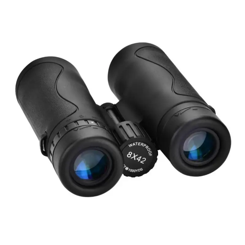 

8x42/10x42 Binocular Outdoor HD Waterproof Anti-Shake Telescope Green Film Lens Binoculars Kit for Hunting Animal Watching