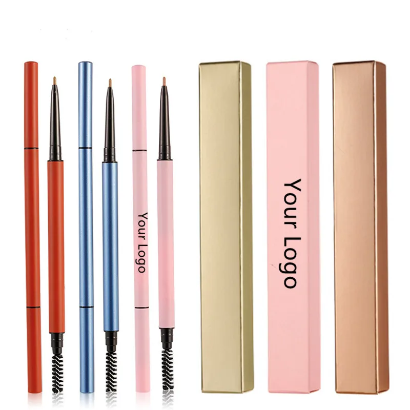 20pcs-private-label-slim-eyebrow-pencil-wholesale-cosmetics-eye-brow-enhancers-with-brush-makeup-retractable-pen-custom-logo