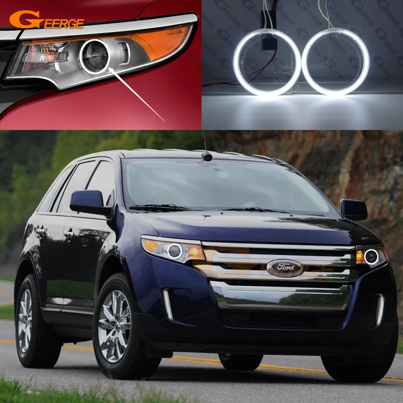 Для Ford Edge 2011 2012 2013 2014 отличная ультра яркая фара ccfl Angel Eyes Halo Ring kit|kit kits|kit ringskit ford |