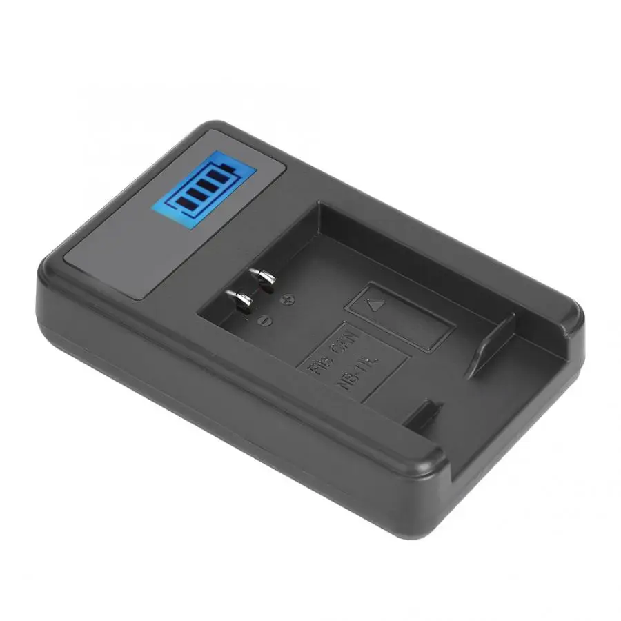 Жк-дисплей NB-11L зарядное устройство с одним слотом с usb-портом для цифровых аккумуляторов камеры