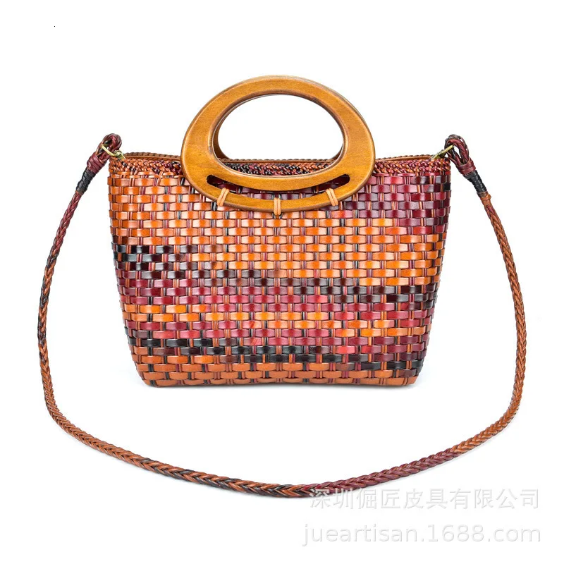 Новинка, женская сумка, роскошная сумка из натуральной кожи, ручная сумка, Национальный Дизайн, сумка через плечо