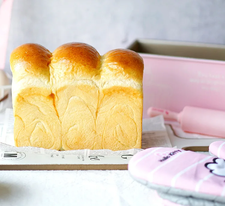 CHEFMADE hello kitty, кухонная антипригарная раздвижная крышка, коробка для тостов, бытовая прямоугольная коробка для хлеба с формочкой для тостов, 450 г, форма для выпечки