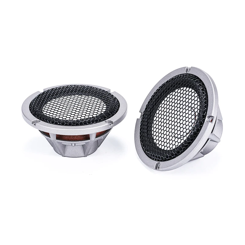 2pcs High-quality car audio modified 3.5-inch ceramic cone mid-range speaker car three-way dedicated mid-range speaker