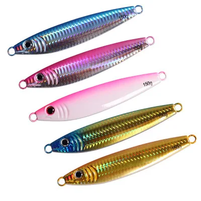 

S Type Smart Night Light Iron Plate Lure Fishing Boat Lure High Quality Multi-color Lure Iron Plate Lure