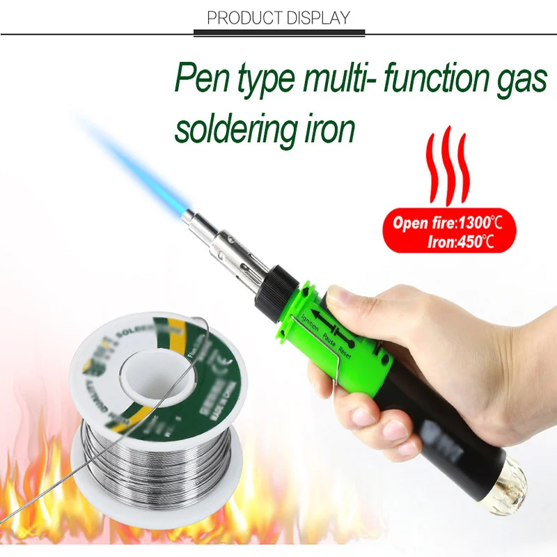 

Small and Exquisite Pen Type Multi-functional Gas Soldering Iron Outdoor Liquefied Gas Vapor Rest Welding Repair Tool Set